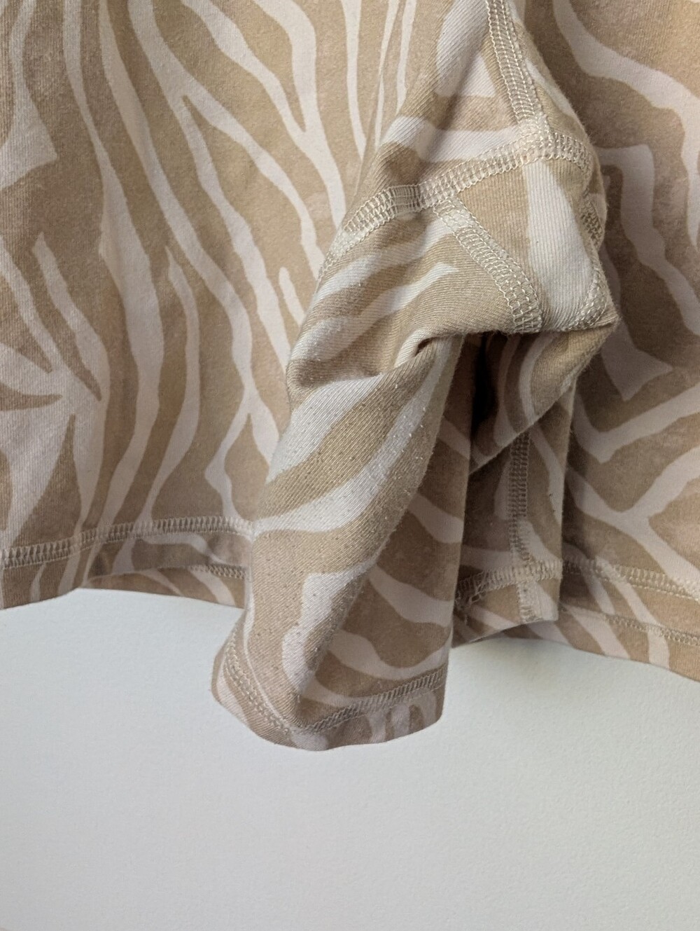Zebra Print Racerback Bodysuit XL - Picture 5 of 10